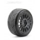 Jetko EX Super Sonic 1:8 Slicks Belted Tyre Black Wheels 17mm Hex (2)