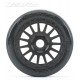 Jetko EX Super Sonic 1:8 Slicks Belted Tyre Black Wheels 17mm Hex (2)