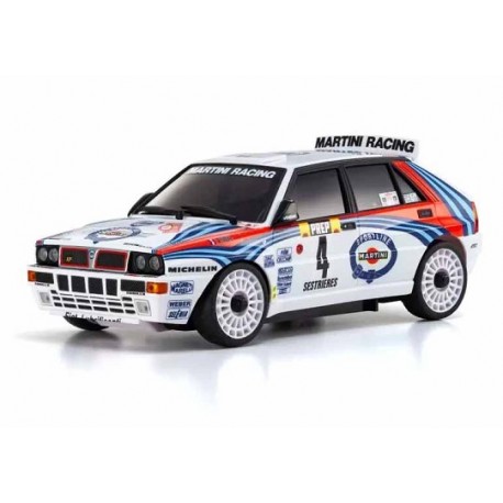 Kyosho Autoscale Mini-Z Lancia Delta No.4 Monte Carlo Winner (MA020