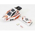 Kyosho Pre-painted Mini-Z Buggy Turbo Optima Mid SP Body Set - White