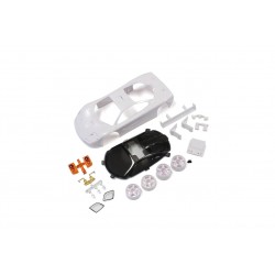Bodyshell McLaren F1 LM Mini-Z + 2WD Rims (White Body)