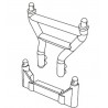 MJX Front and rear body mounts