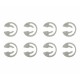Tamiya 2mm C-Ring-Set (8)