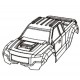 MXJ Body Shell Monster Truck