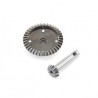 Losi 38T Ring and 12T Pinion Gear Front-Rear: Super Baja Rey