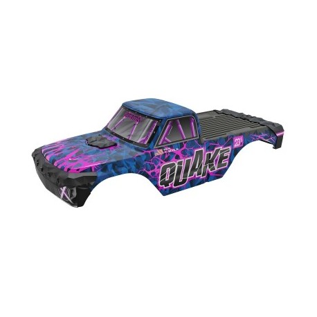 Arrma QUAKE Painted Decaled Trimmed Body Set Purple