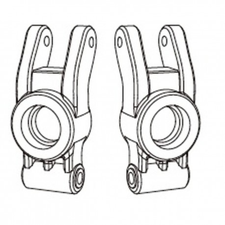 MJX Rear Hub Carrier