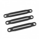 Yeah Racing Graphite Body Post Stiffener Bar For Tamiya TT02