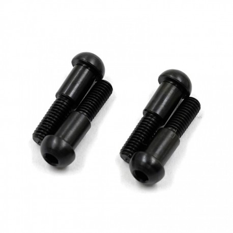 Yeah Racing G45 Steel King Pins 4pcs For Tamiya