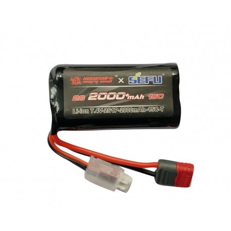 MJX Battery 2S 2000 mAh T-Plug