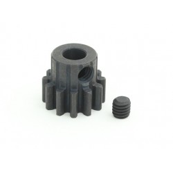PIÑON 12T (M1) 5MM SHAFT STEEL HARD COATED