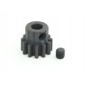 PIÑON 12T (M1) 5MM SHAFT STEEL HARD COATED