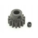 PIÑON 14T (M1) 5MM SHAFT STEEL HARD COATED