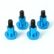 YR STEEL & ALUMINUM KING PIN SET FOR M05,TA04