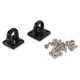 GRILLETES CON BLOQUEO DE REMOLQUE PARA CRAWLER RC 1/10