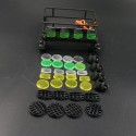 BACA DE TECHO PARA CRAWLER DE METAL CON LUCES DE COLORES
