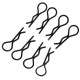 CLIPS DE CARROCERIA 1/16-1/12-1/10 (8u)