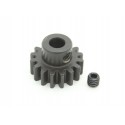 PIÑON 16T (M1) 5MM SHAFT STEEL HARD COATED