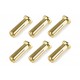 XTR CONECTOR MACHO ORO 5MM   ULTRA LOW  RESISTANCE (6PCS)